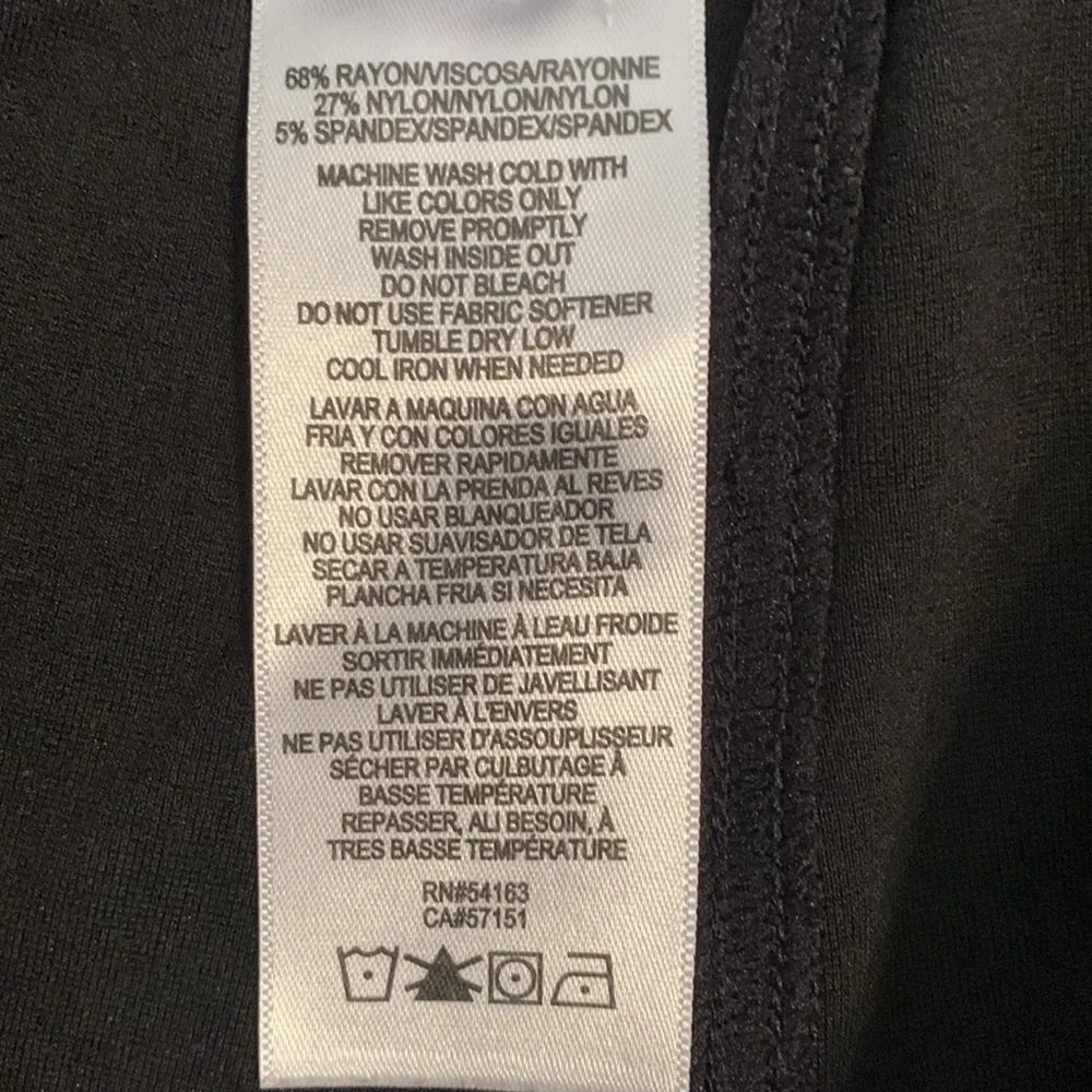 Calvin Klein Performance Stretch High Waisted Black Workout Leggings Women’s M